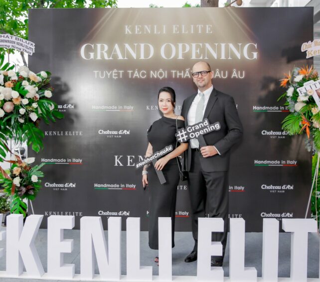 Participate in the opening of Kenli Elite store – the exclusive distributor of Chateau d’Ax in Vietnam